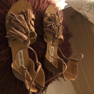Steve Madden fringe sandals